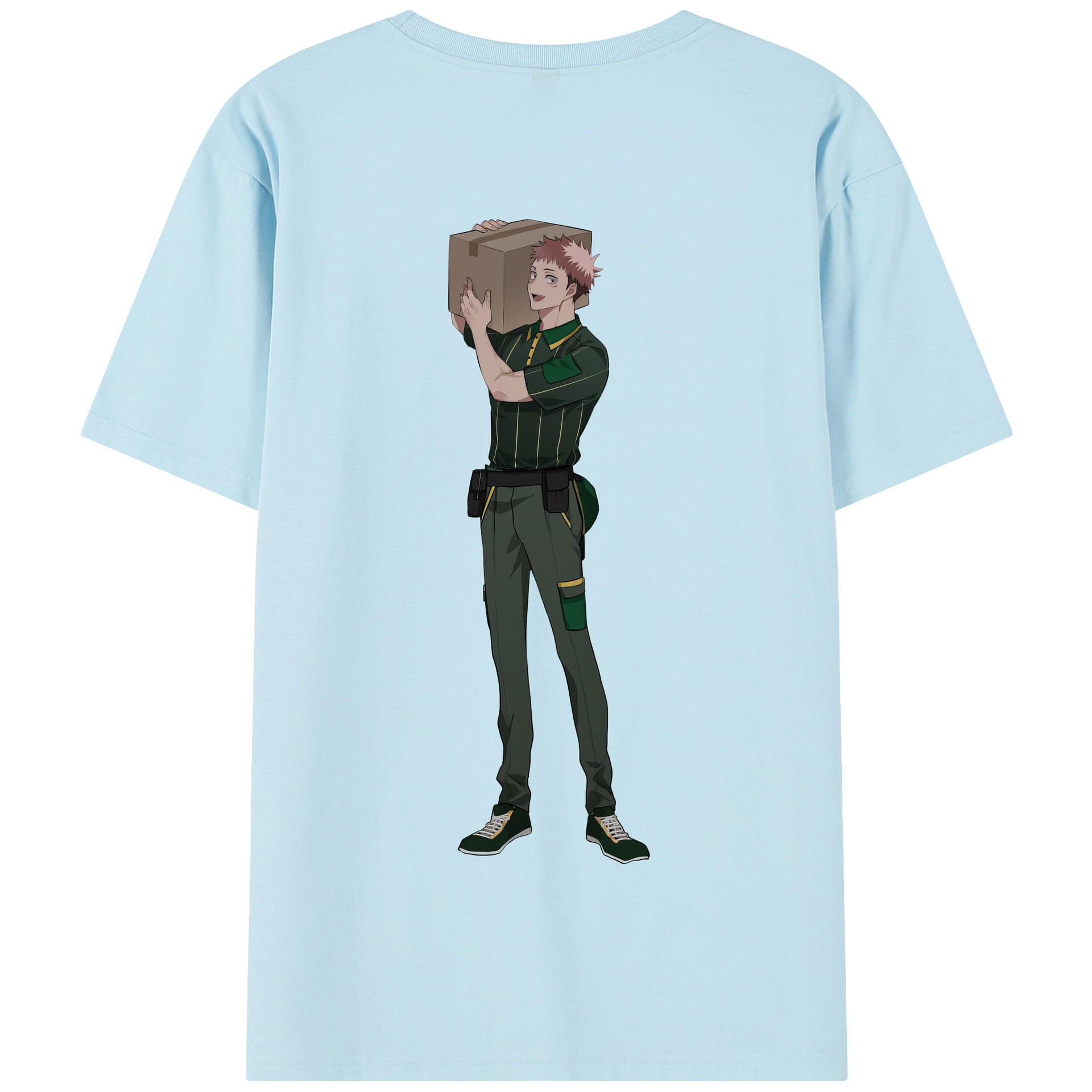（画像用） 呪術廻戦 Jujutsu Kaisen 綿100％半袖Tシャツ（背面プリント）